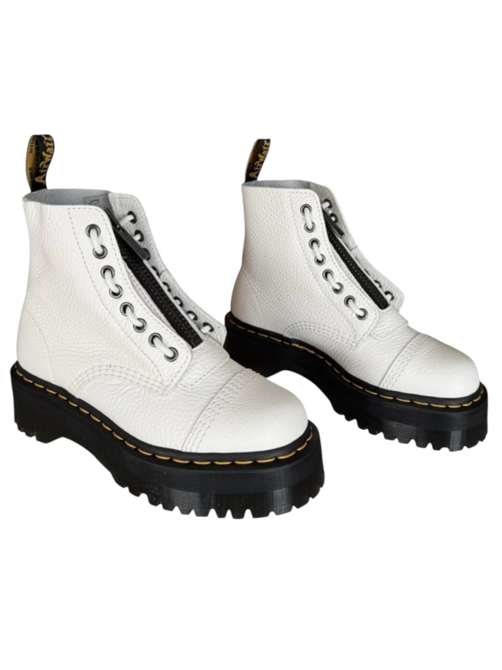 Dr. Martens Sinclair Platform Boots White